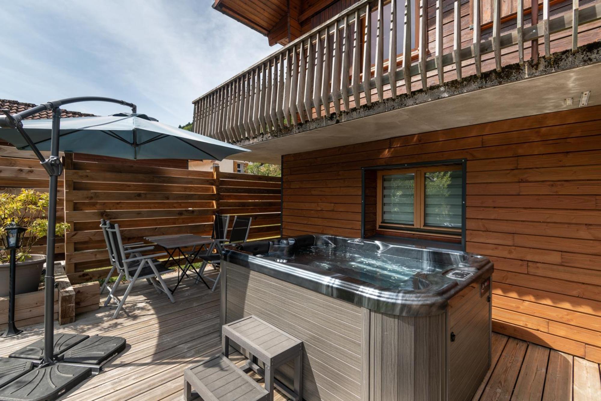 Chalets Du Bouchot & Jacuzzi Privatif Proximite Gerardmer & La Bresse Rochesson Bagian luar foto